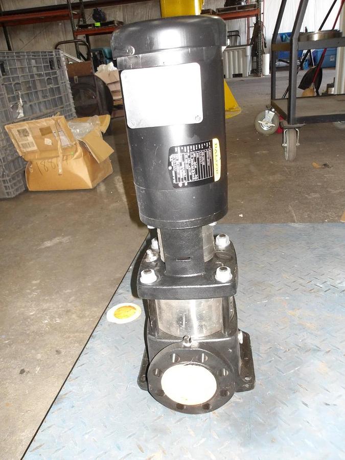 Used GRUNDFOS CR8-20-A-G-A-AUUV 2-1/2" PUMP W/ MOTOR, #611900G NEW