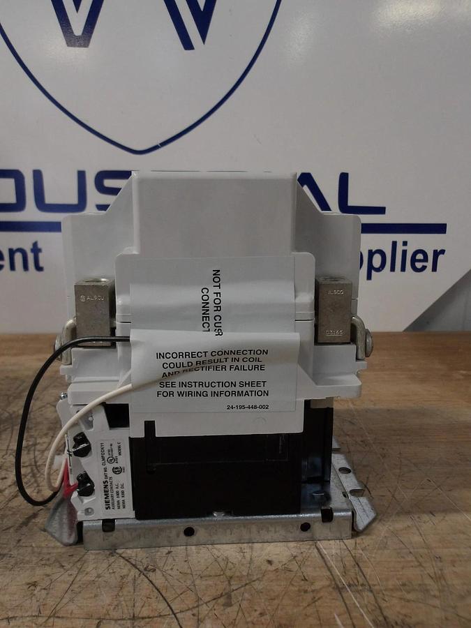 Used SIEMENS 100 AMP LIGHTNING CONTACTOR 480-600 V, #581210G NEW