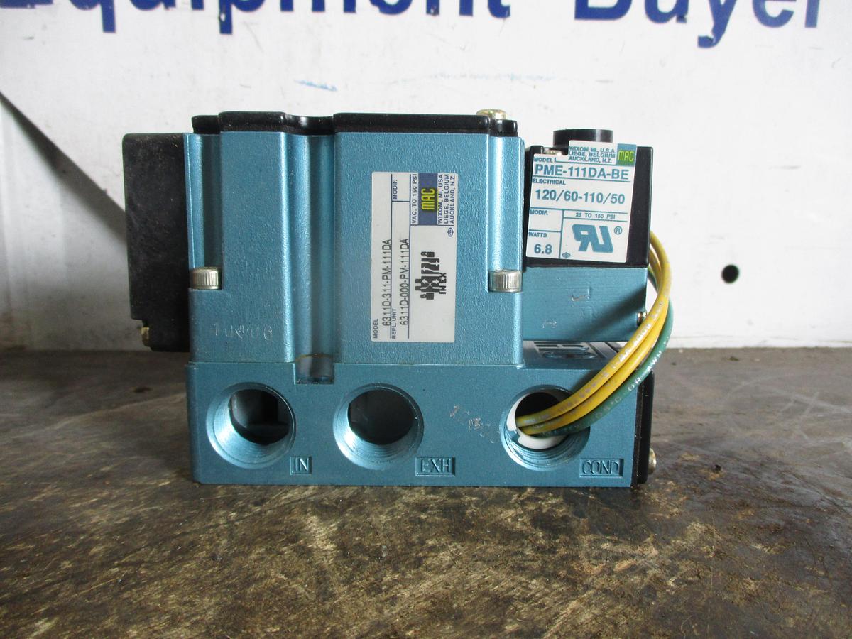MAC 6311D-311-PM-111DA SOLENOID VALVE