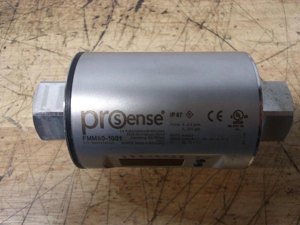 Used PROSENSE 1/2" S/S FLOWTUBE, FMM50-1001, #1125845G USED