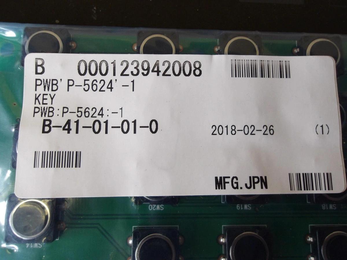 Used ISHIDA P-5624-1 KEYPAD & OPERATOR PANEL, #913951G NEW