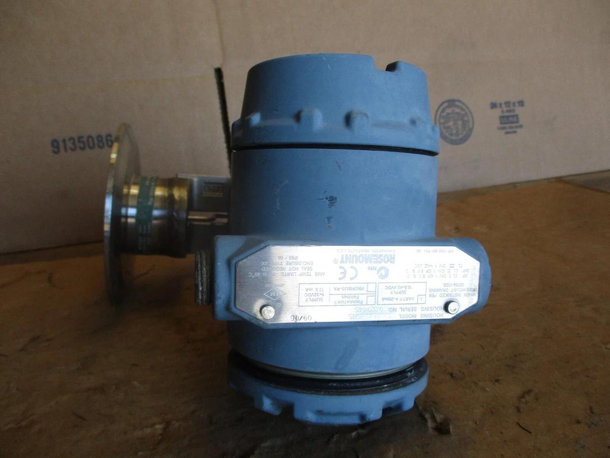Used ROSEMOUNT 3051 PRESSURE TRANSMITTER, #971147J USED