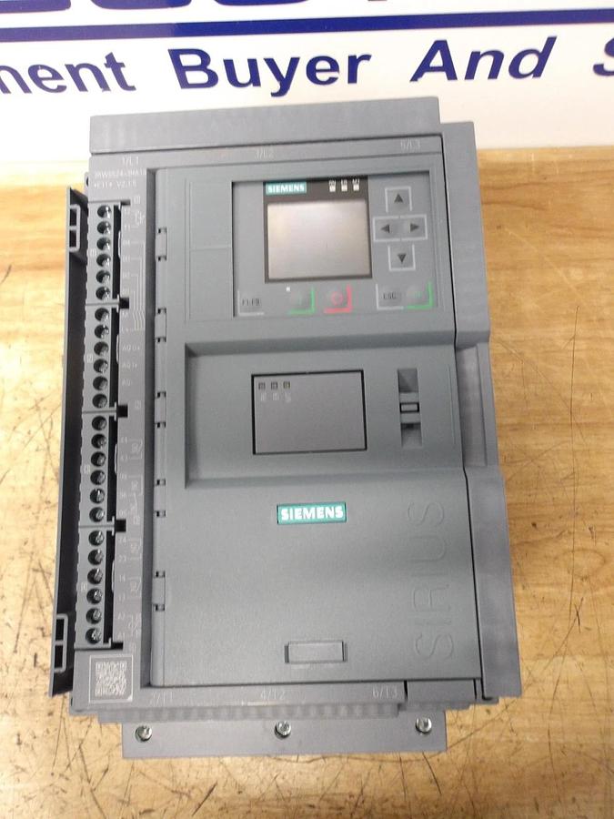 Used SIEMENS SIRIUS 3RW5524 SOFT START, #1211030G NEW