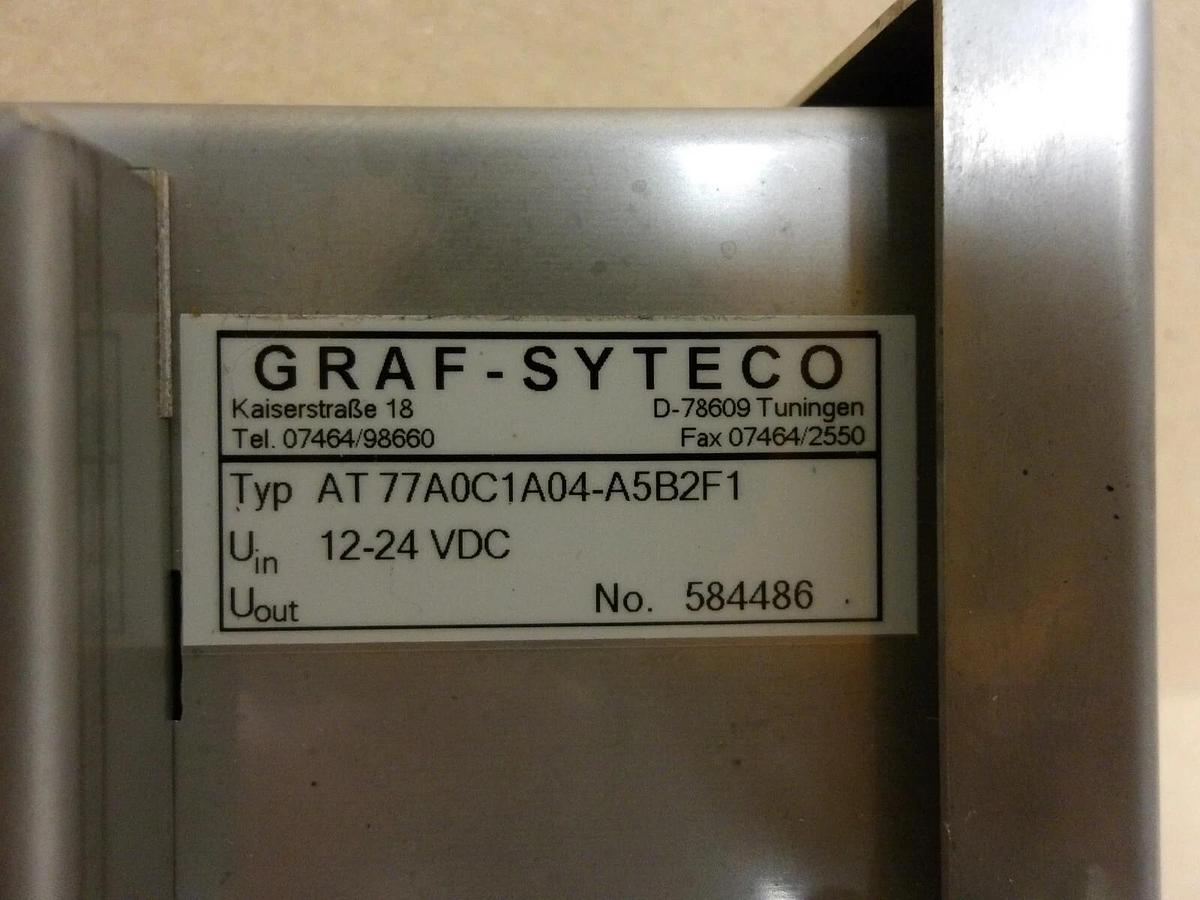 Used GRAF-SYTECO AT77 CONTROL UNIT, #4191005G USED