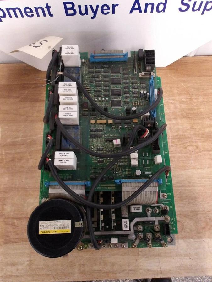 Used FANUC A06B-6076-H001 SERVO AMPLIFIER, #3211141G PARTS ONLY