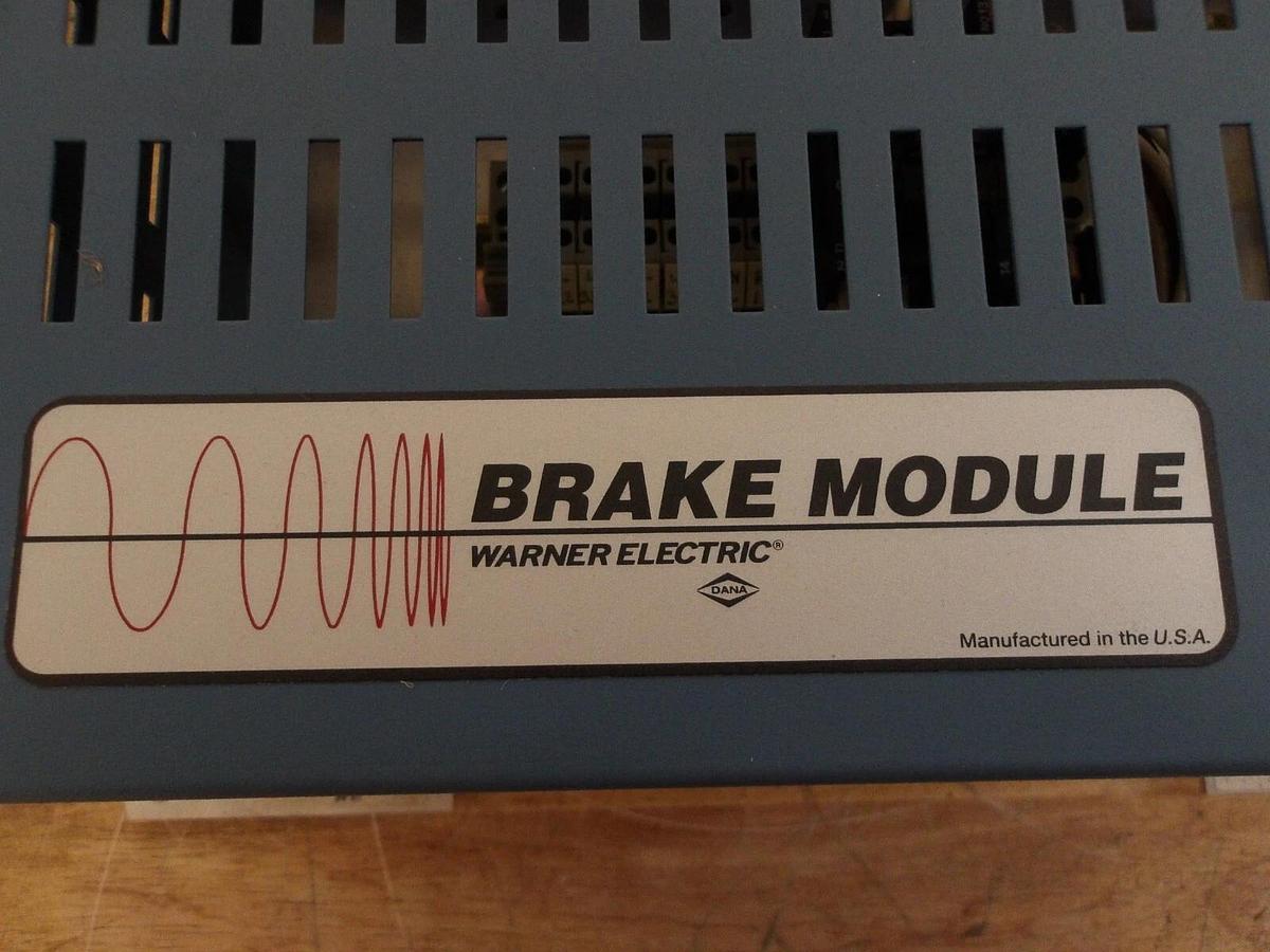 Used WARNER CD/VR BRAKE MODULE 1-10 HP, 460 VAC, #522156G NEW