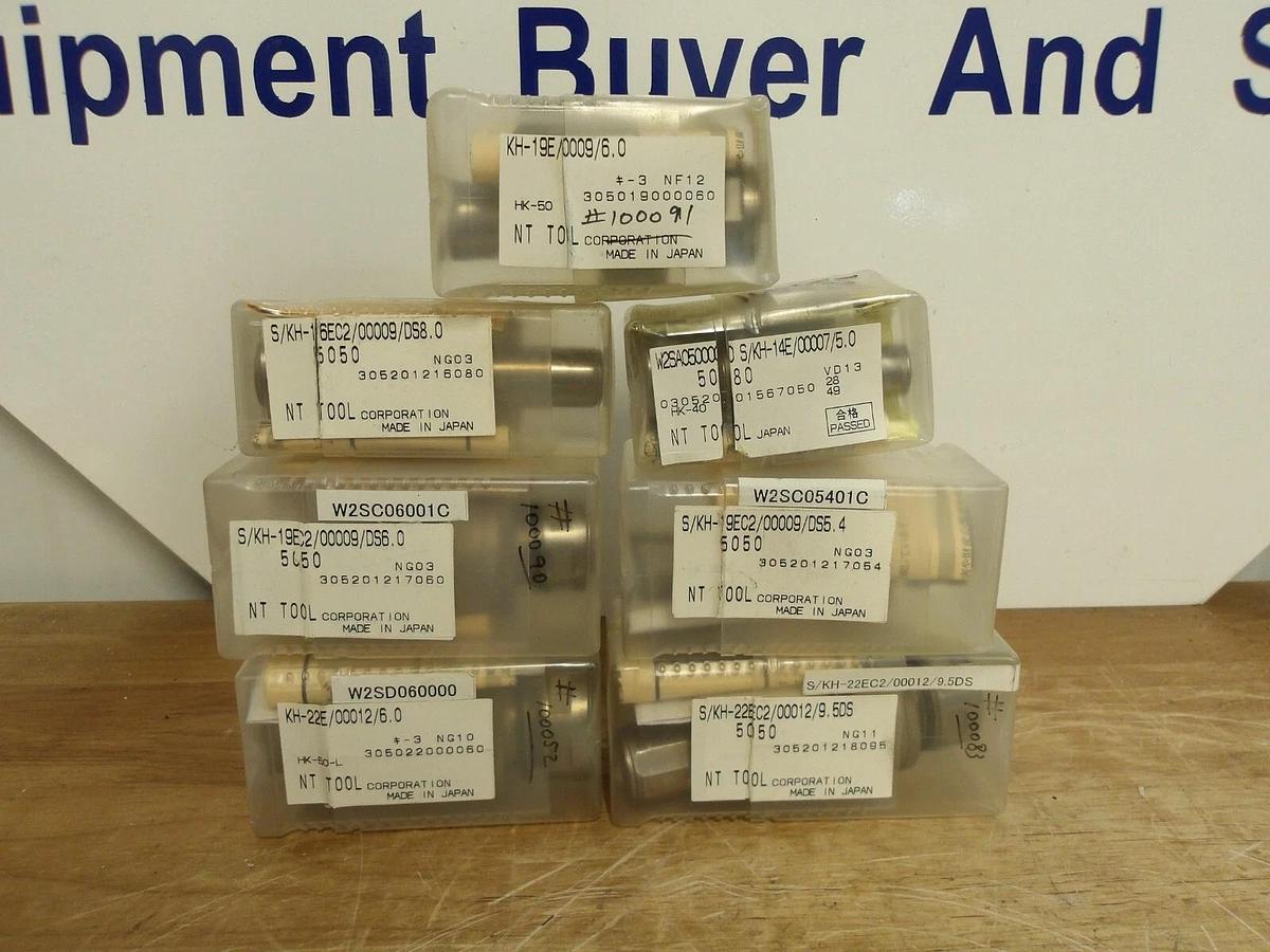 Used NT MACHINE SNUB HOLDER (ASSORTED LOT OF 9) #3171215G NEW