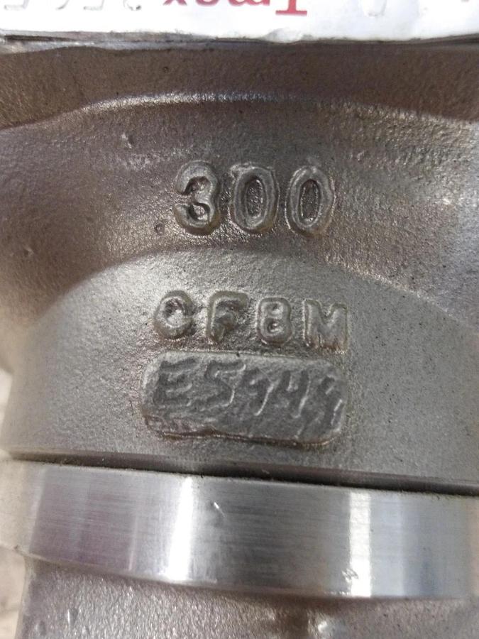 Used WARREN 1" S/S GLOBE VALVE, #61937G NEW