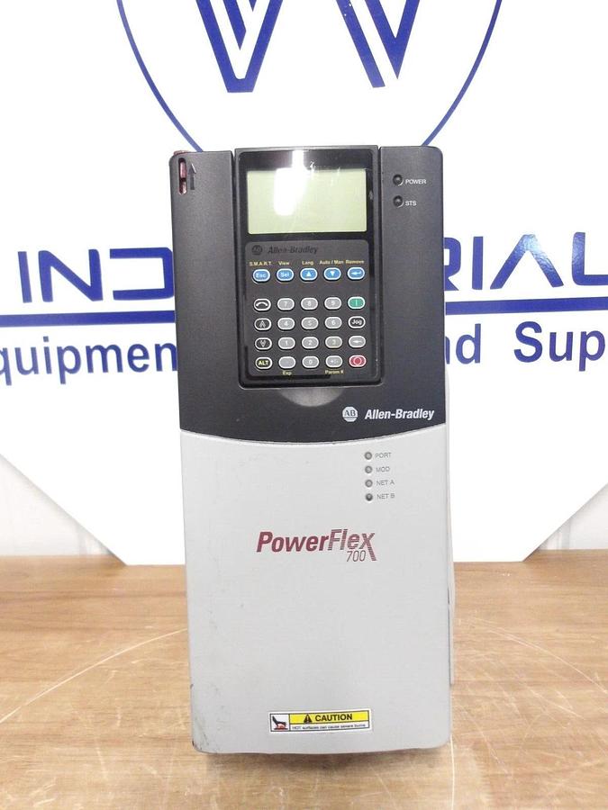 Used ALLEN BRADLEY POWERFLEX 700 CONTROLLER 10/7.5 HP, #417220G NEW