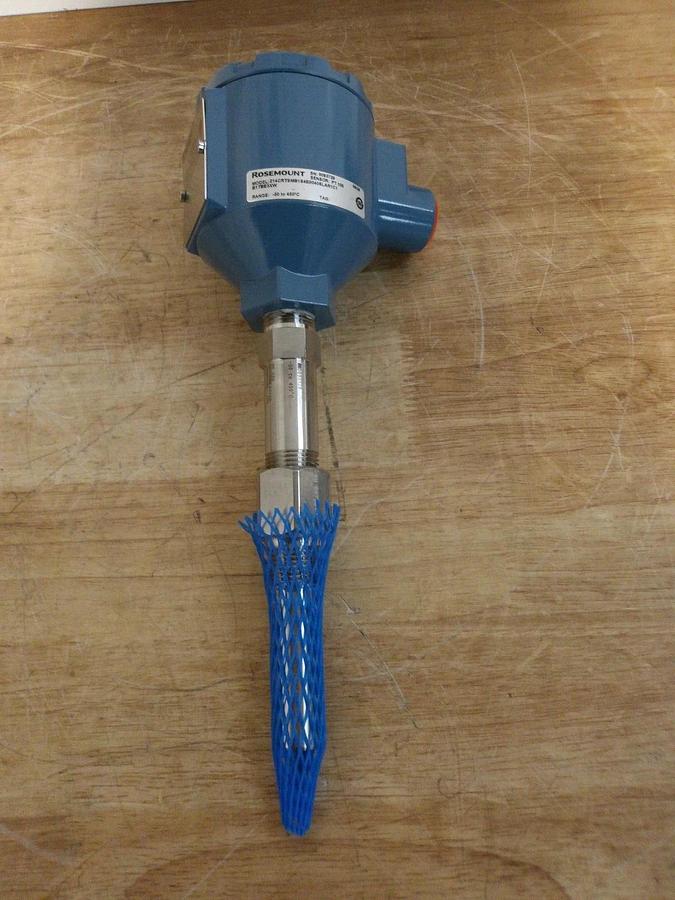 ROSEMOUNT 214C SENSOR TRANSMITTER, PT100, #318930G NIB