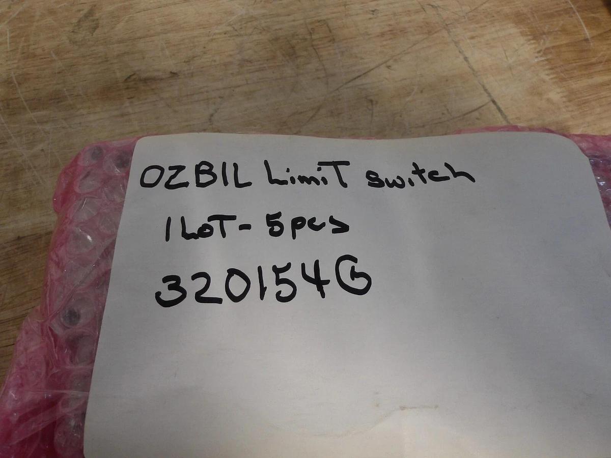 Used OZBIL 1LS-J730EC LIMIT SWITCH (LOT OF 5) #320154G NEW