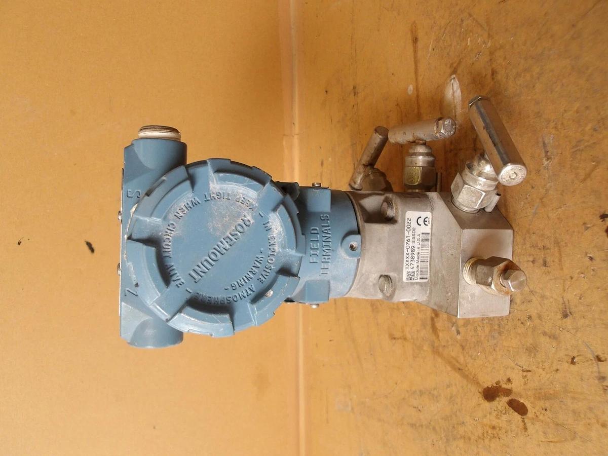 Used ROSEMOUNT 3051 PRESSURE TRANSMITTER, #626230G USED