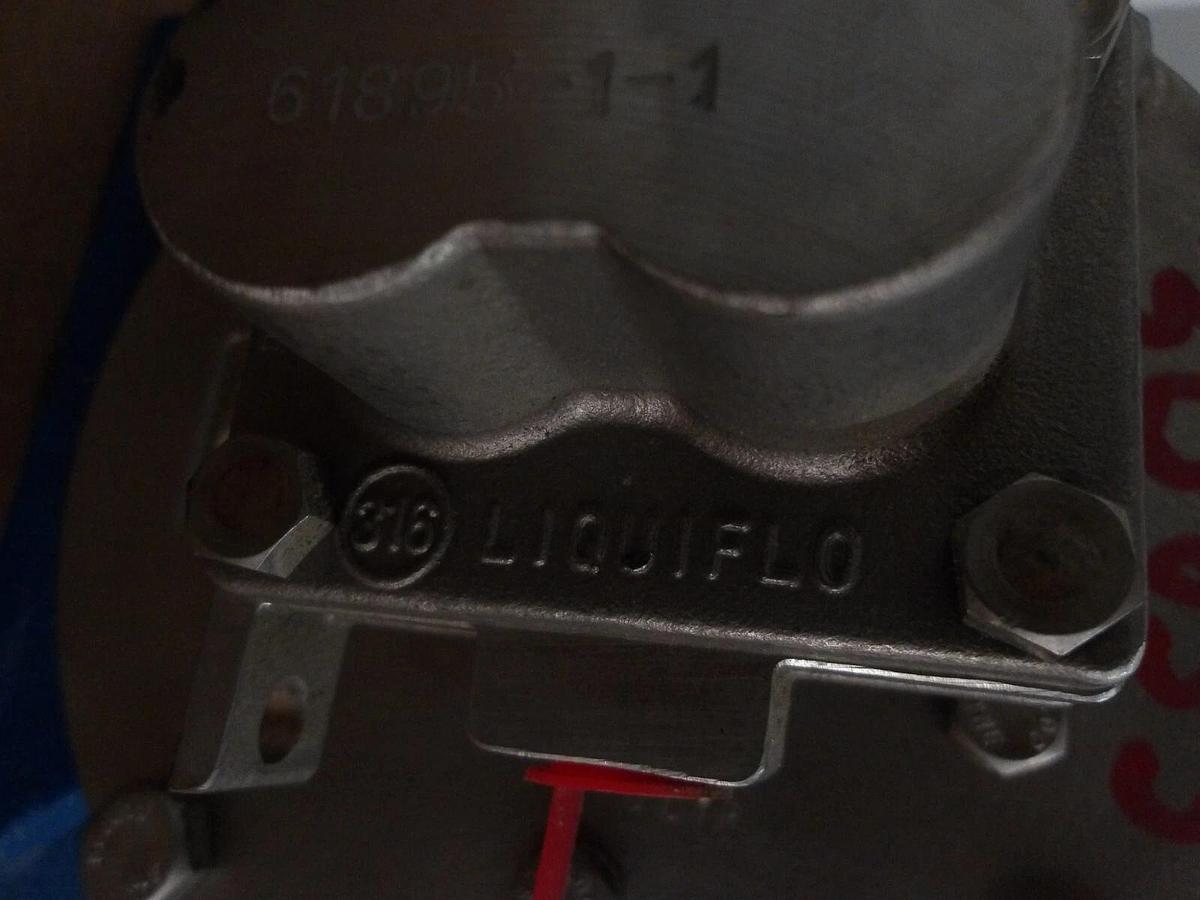 Used LIQUIDFLO 1/4" S/S GEAR PUMP 61895-1-1, #114245G NEW