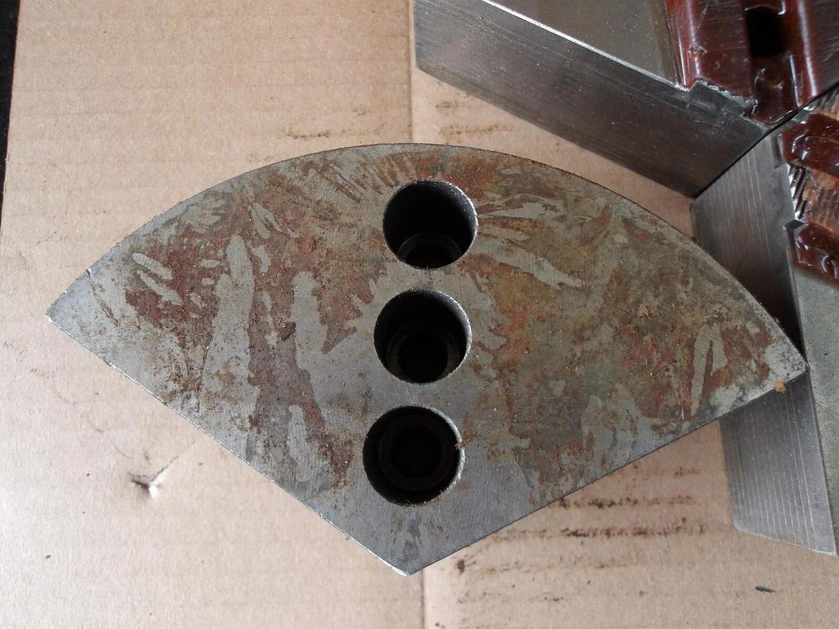 Used H+R 149-2-C1 MACHINE SOFT LATHE CHUCK JAW, #418905G NEW