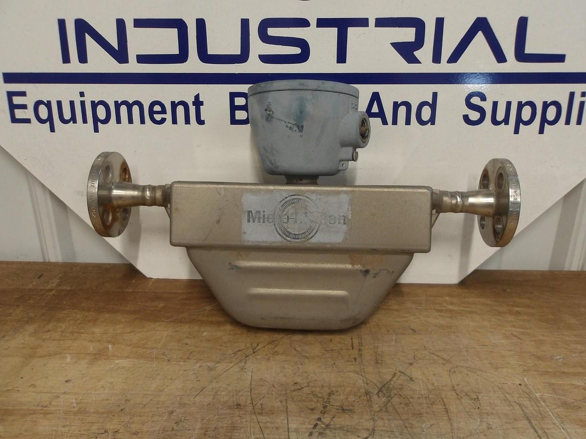 Used MICROMOTION R025S113NWBAEZZZZ MASS FLOW SENSOR, #8221121G USED