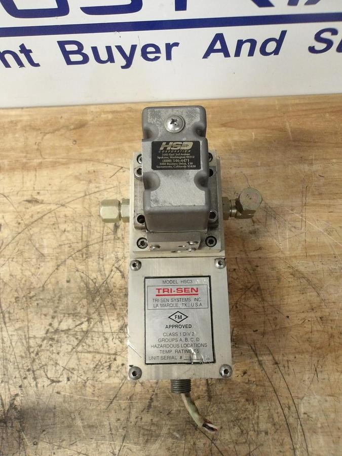 Used TRI-SEN HSC3 SERVO VALVE, #815850G USED