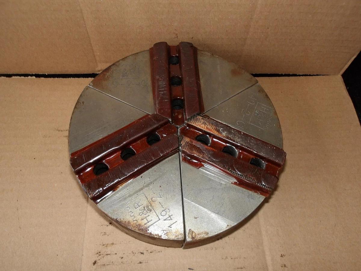 Used H+R 149-2-C1 MACHINE SOFT LATHE CHUCK JAW, #418905G NEW