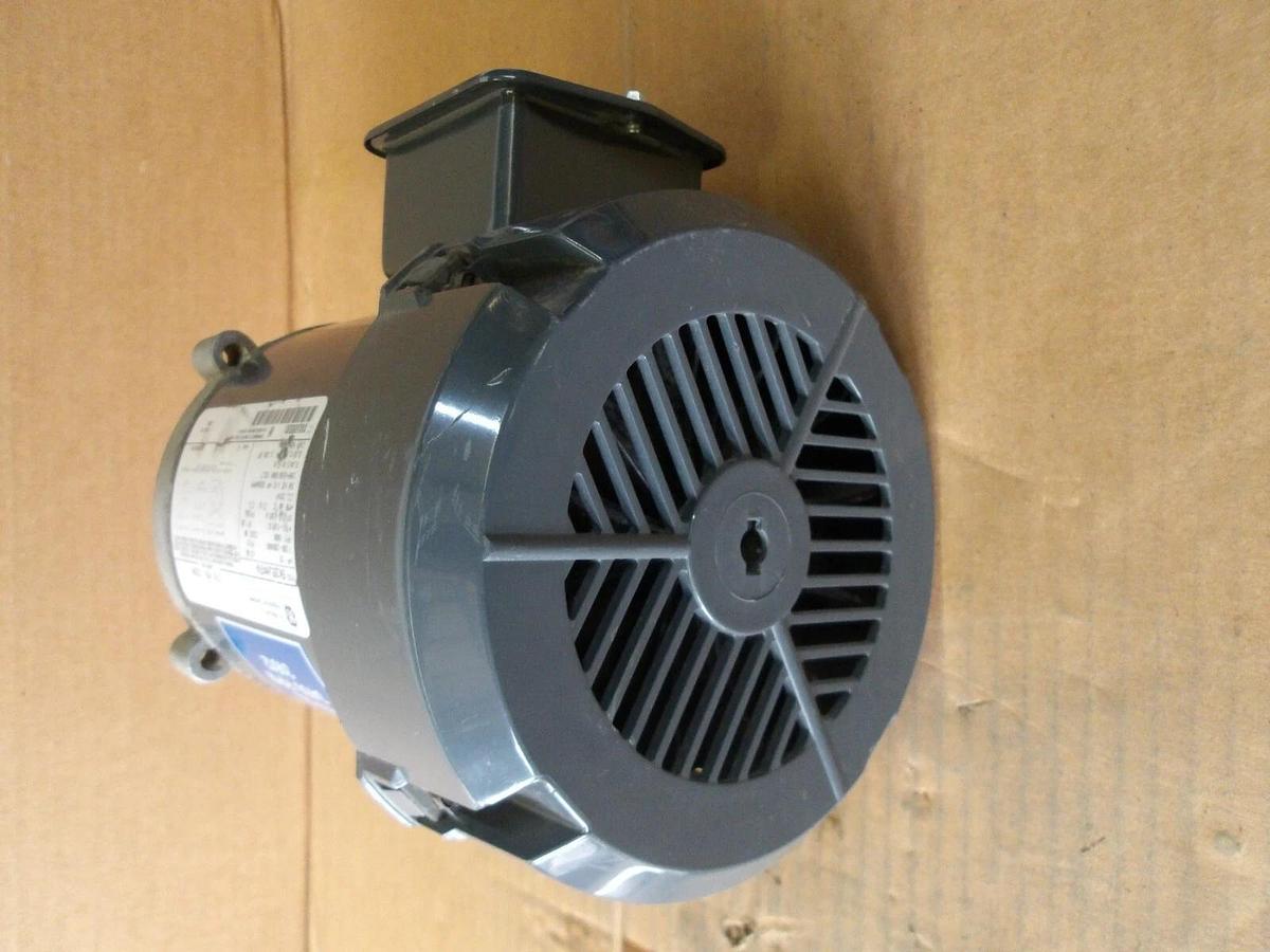 Used GE 1/2 HP MOTOR, FR 56J, 3450 RPM, 200-230/460 V, #1141004G USED