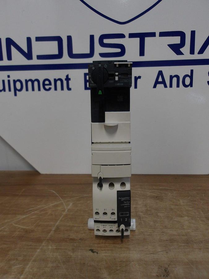 SCHNEIDER LU2B12BL REVERSING POWER BASE 12 A, 24 V, #226927G NIB