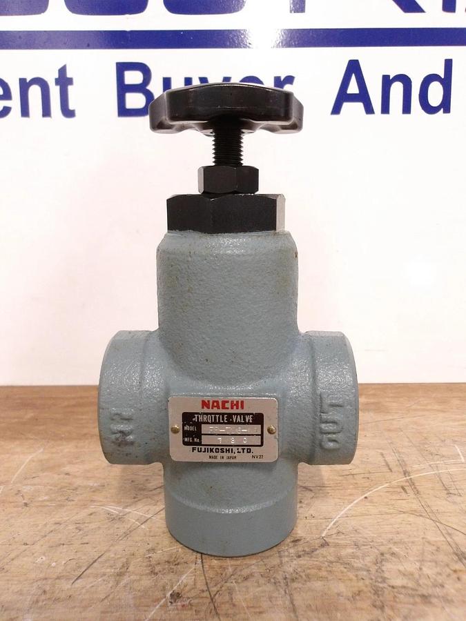 Used NACHI FR-T06-10 THROTTLE VALVE, #620318G NEW
