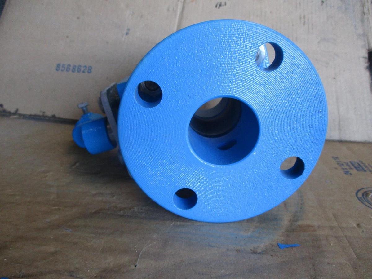 Used AMERICAN 2" IRON BALL VALVE 3700 (NO HANDLE) #73903J NEW