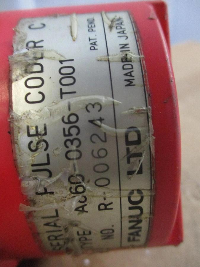 Used FANUC 1-OSP/3000 AC SERVO MOTOR, #120152J PARTS ONLY