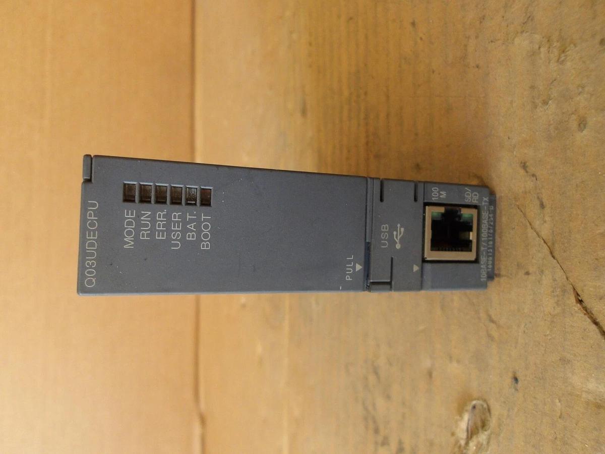 Used MITSUBISHI Q03UDECPU LOGIC CONTROLLER, #1111305G USED
