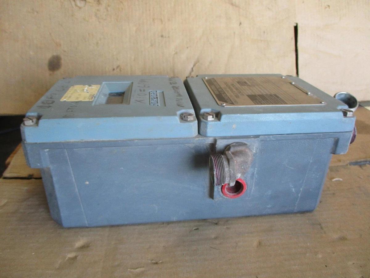 Used FOXBORO 8000-PA10-G MAGNETIC FLOW TRANSMITTER, #71244J USED