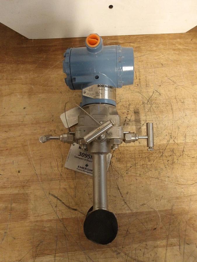 Used ROSEMOUNT 3095MFC ORIFICE FLOW METER 1", #828851G NEW