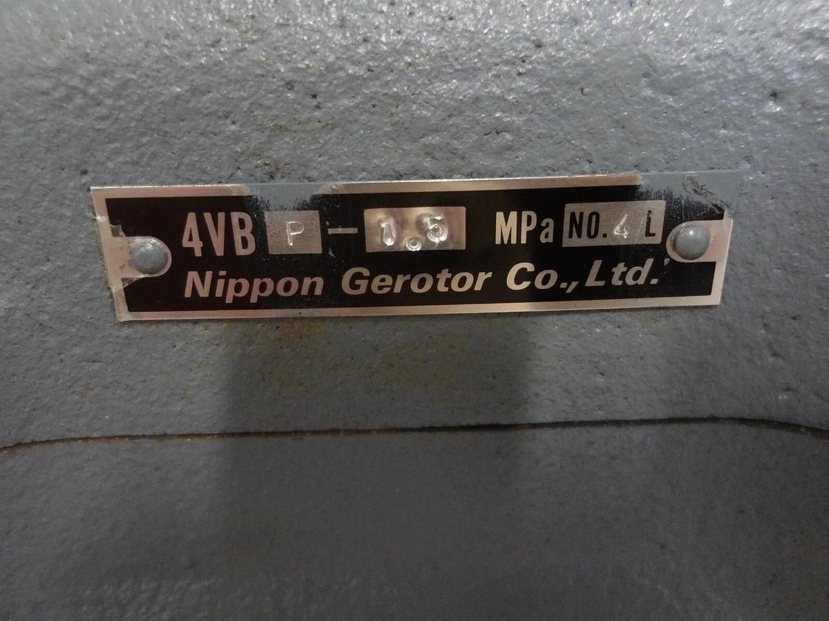 Used NIPPON GEROTOR 1-1/2" TROCHOID PUMP 4VBP-1.5, #4151110G NEW