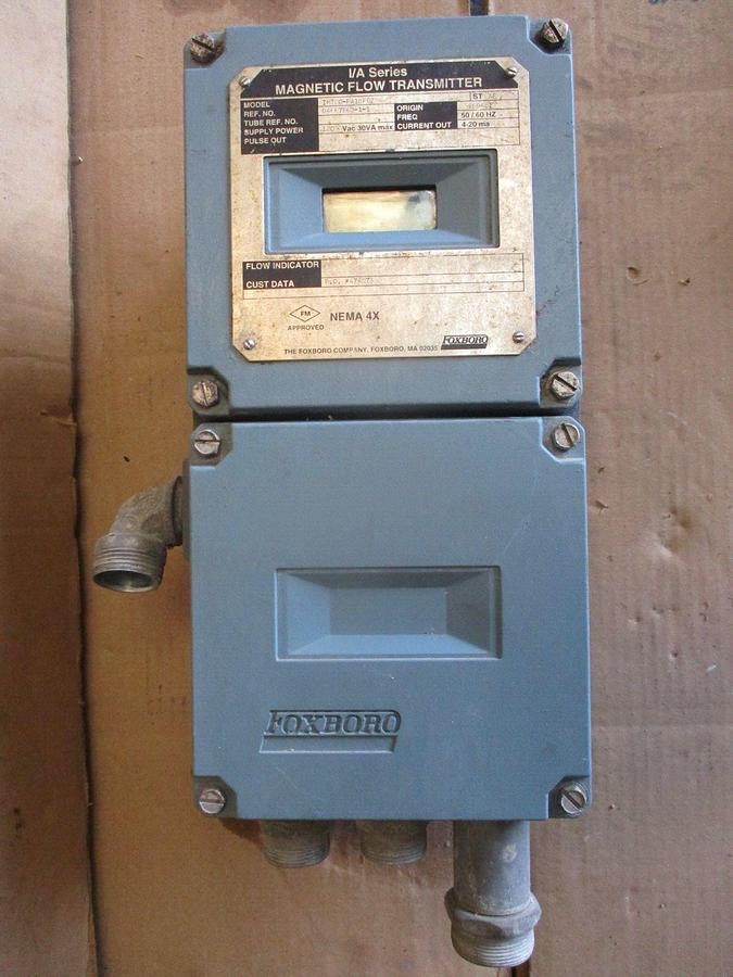 Used FOXBORO IMT20 MAGNETIC FLOW TRANSMITTER, #711011J USED
