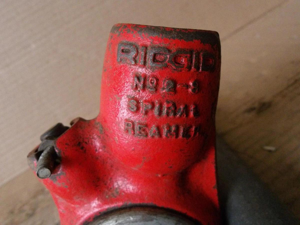 Used RIDGID 2-8 SPIRAL PIPE REAMER, #87248G USED