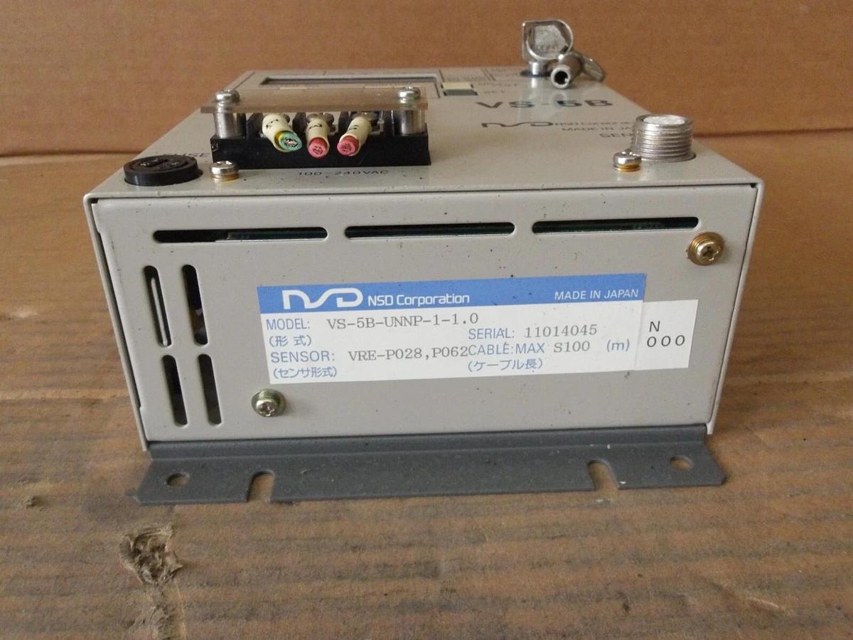 Used NSD CORP. VS-5B-UNNP-1-1.0 SERVO DRIVE CONTROLLER, #1181210G USED