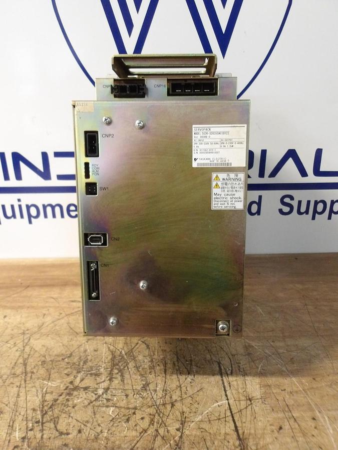 Used YASKAWA SGDR-SDB350A01BY22 SERVO PACK, #12171219G USED