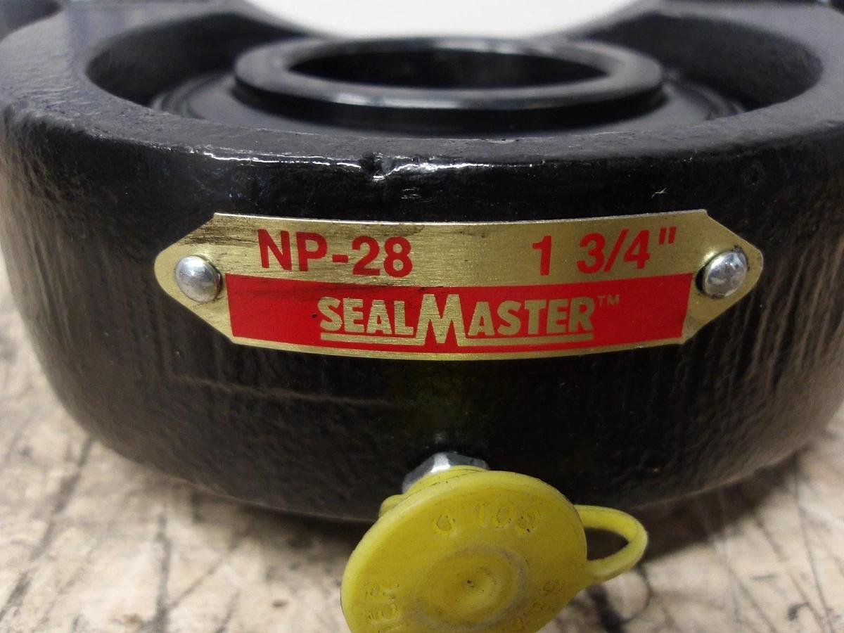 SEAL MASTER NP-28 PILLOW BLOCK BEARING 1-3/4", #7291048G NIB