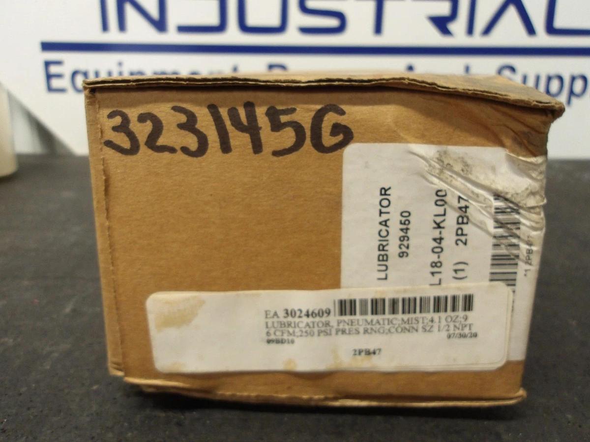 WILKERSON L18-04-KL00 PNEUMATIC LUBRICATOR, #323145G NIB