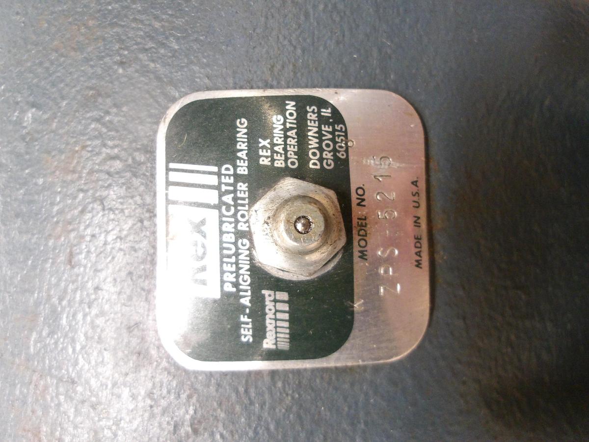 Used REXNORD ZPS-5215 PILLOW BLOCK BEARING, 2-7/8" BORE