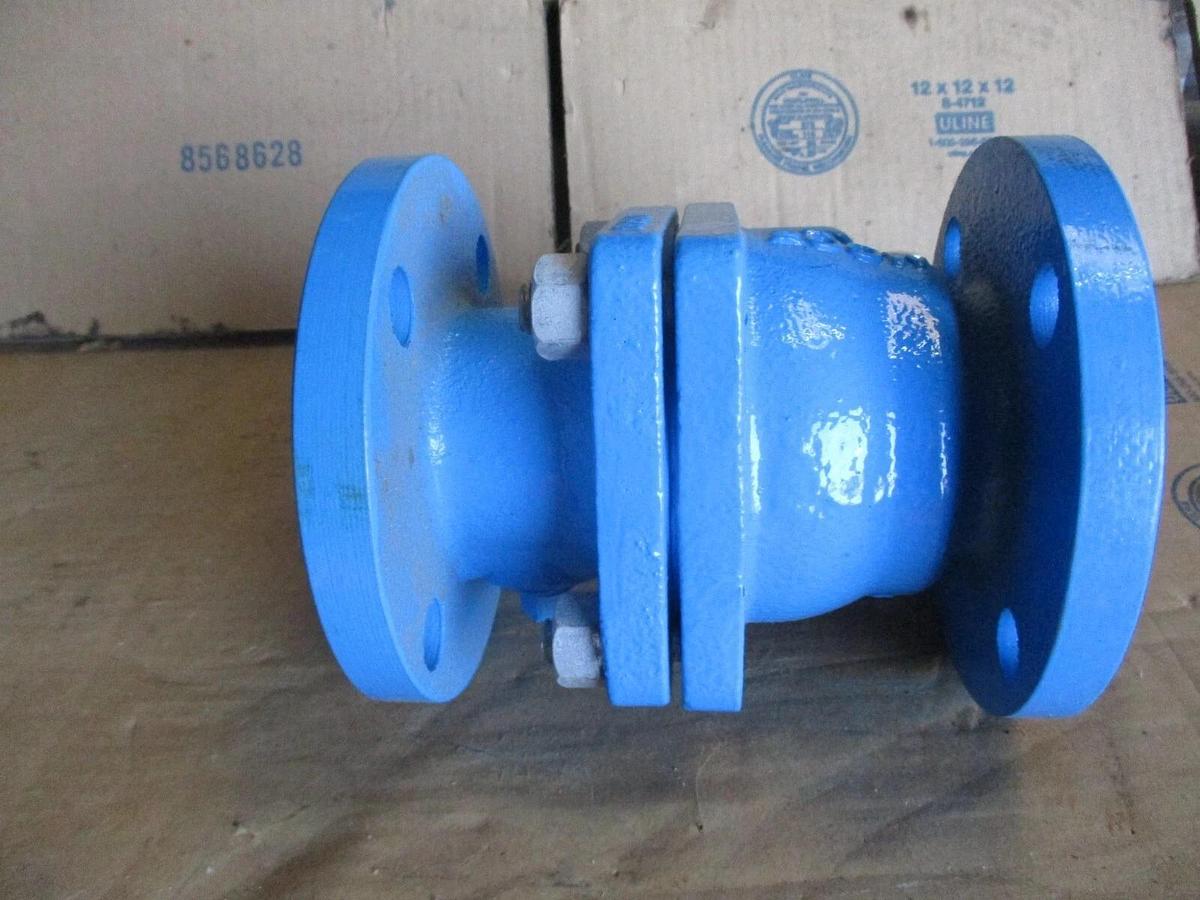 Used AMERICAN 2" IRON BALL VALVE 3700 (NO HANDLE) #73903J NEW