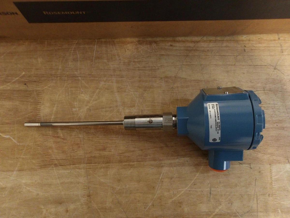 ROSEMOUNT 214C SENSOR TRANSMITTER, #3181019G NIB