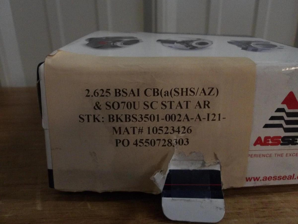 AES 2.625 INTERNAL MECHANICAL SEAL, #1271115G NIB