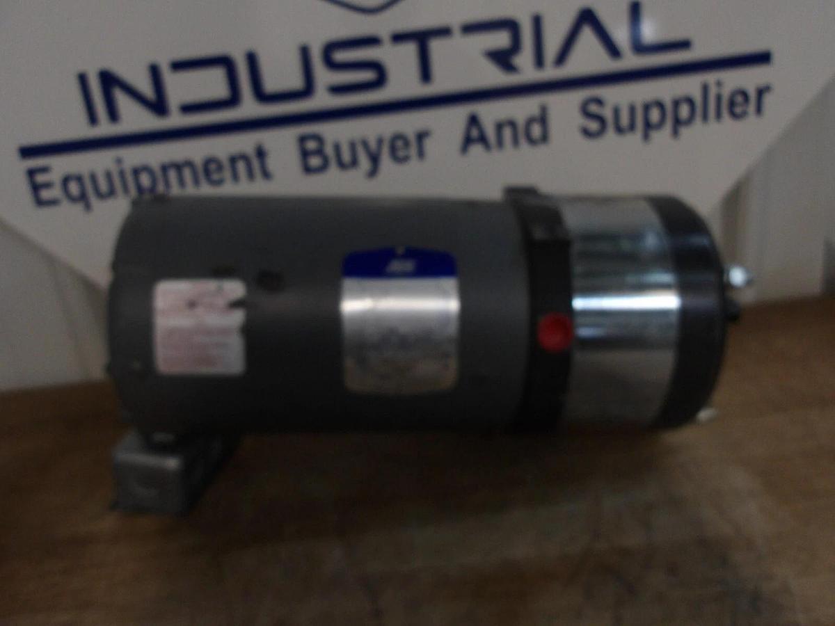 Used ACCO 0.5/0.17 HP HOIST MOTOR W/ BRAKE, FR 56C, 460 V, 1675/550 RPM, #64925G USED