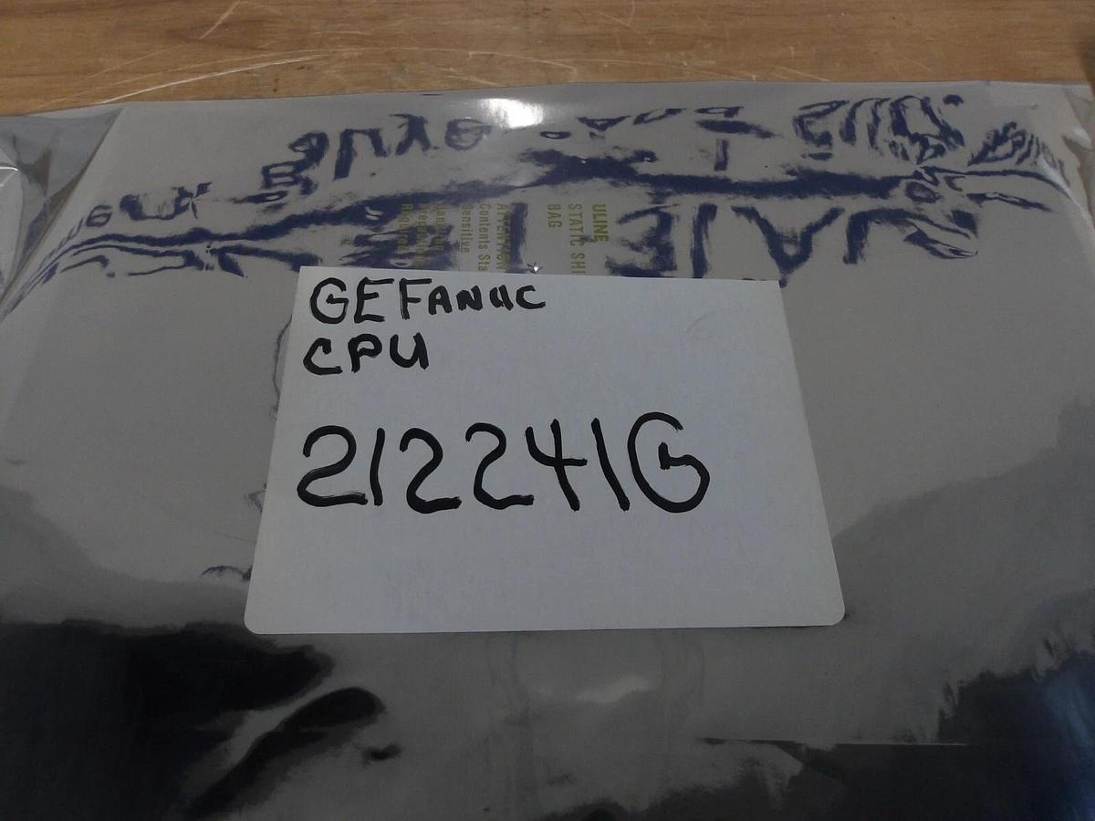 Used GE FANUC 1C697CPX772-HD CENTRAL PROCESSOR UNIT 512K MEMORY, #212241G NEW