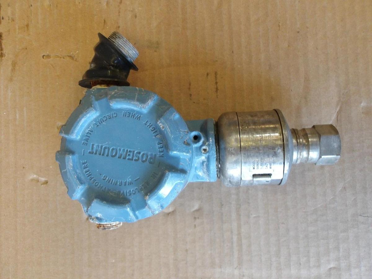 Used ROSEMOUNT 3051 PRESSURE TRANSMITTER, #721108G USED