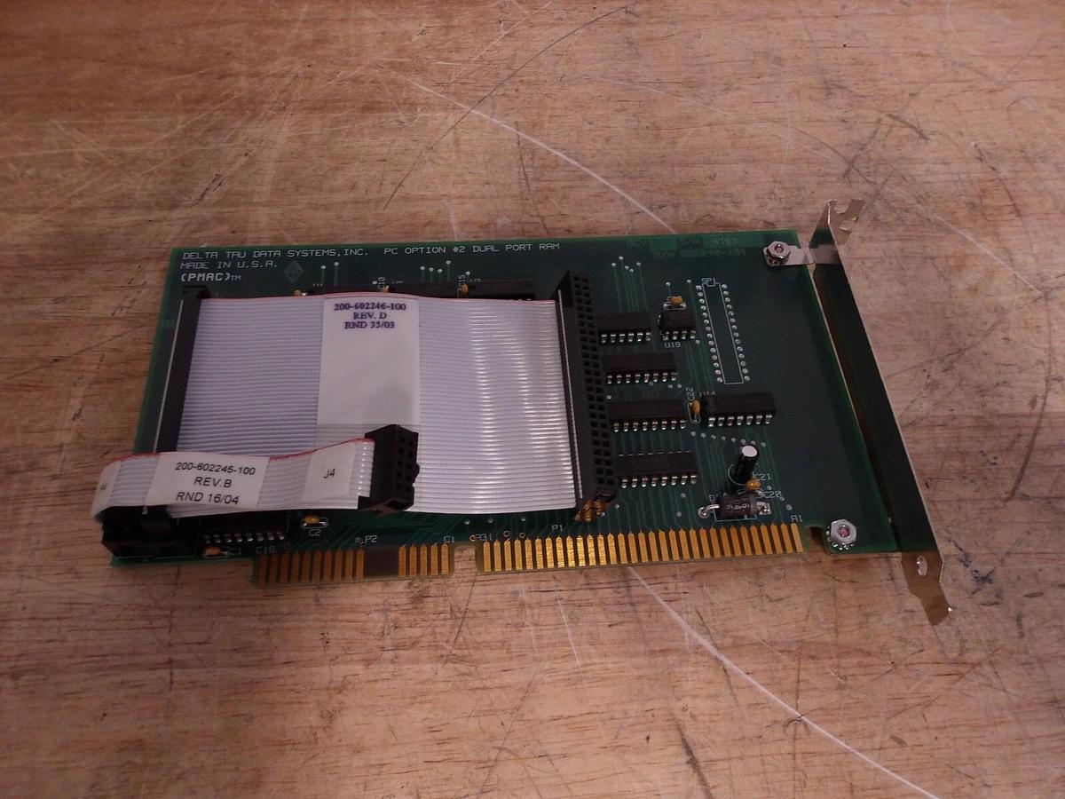 Used DELTA 602240-101 TAU DUAL PORT CIRCUIT BOARD, #5151007G NEW