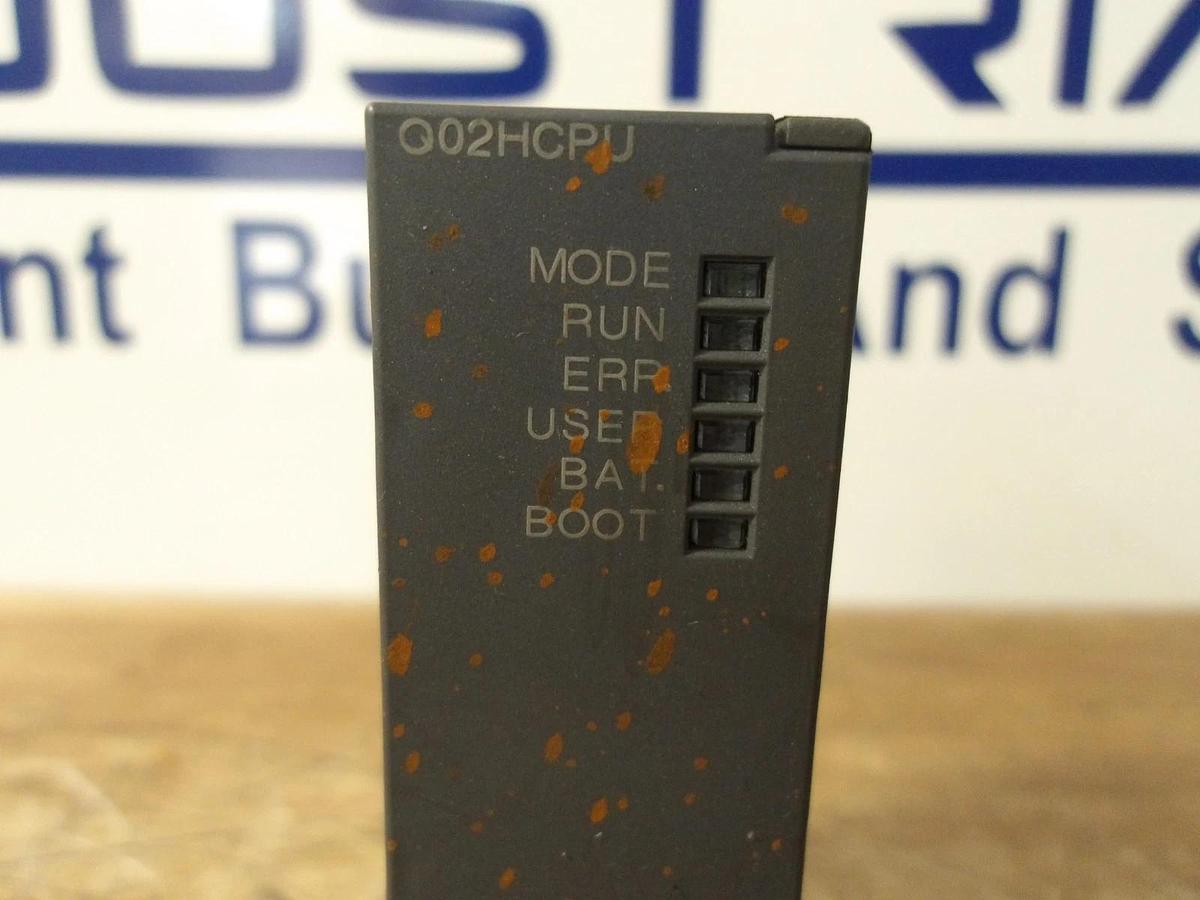 Used MITSUBISHI Q02HCPU CPU UNIT, #16214G USED