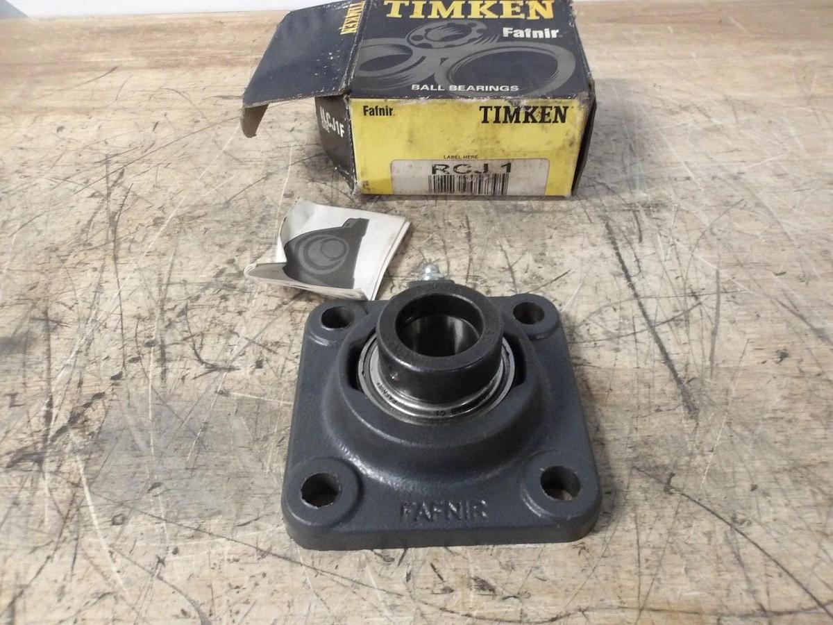 TIMKEN RCJ-1 FLANGED MOUNT BEARING 1" BORE, #728210G NIB