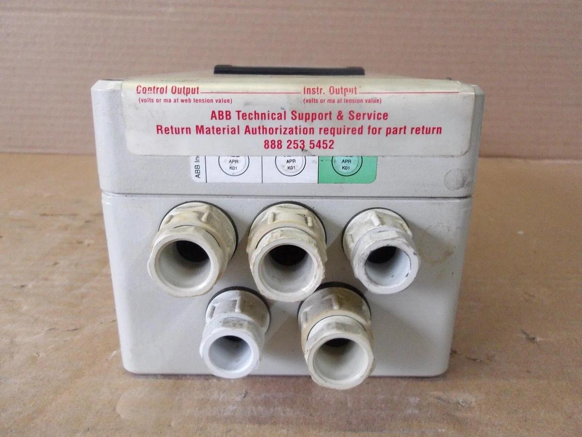 Used ABB PFRA-101 PRESSDUCTOR LOAD CELL CONTROLLER, #79925G USED