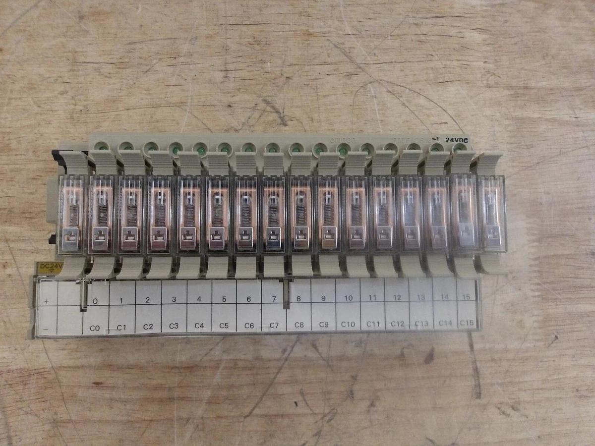 OMRON G7TC-0C16-1 I/O RELAY MODULE, #424953G NIB