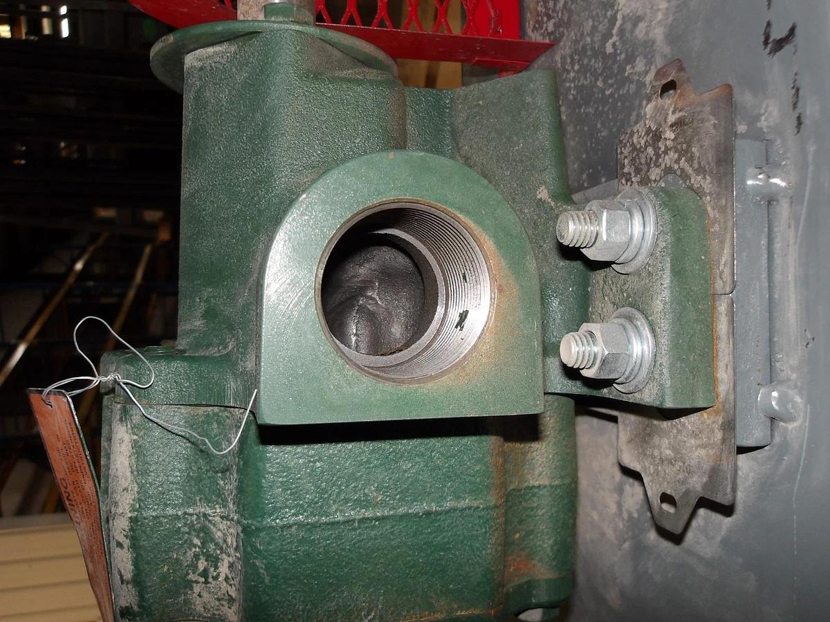 Used ROPER 1-1/2" PUMP W/ 5 HP MOTOR, #1111918G NEW