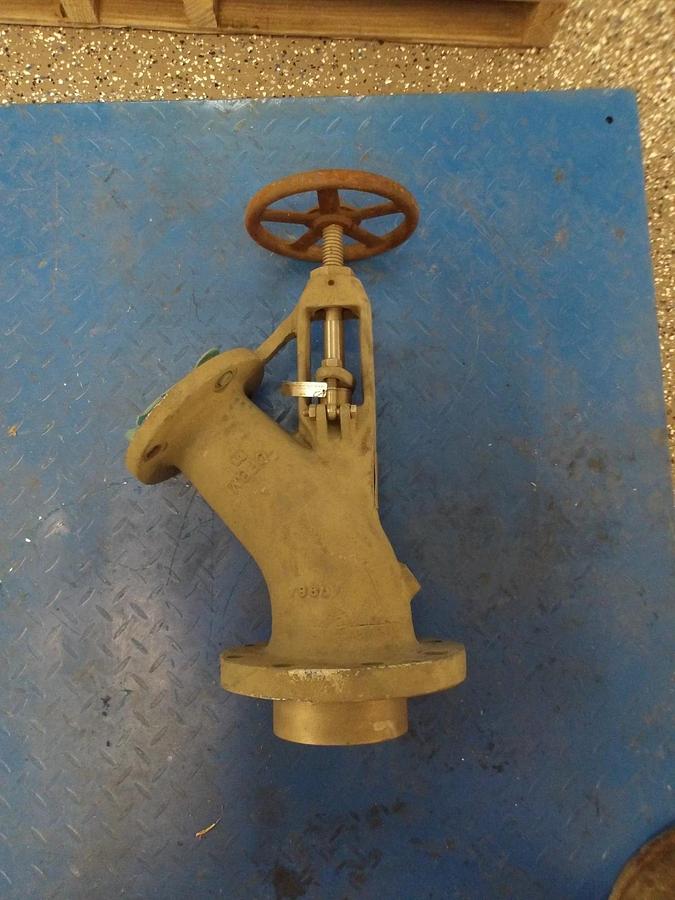 Used POWELL 3" TANK VALVE, FLANGED, #212145G REMANUFACTURED